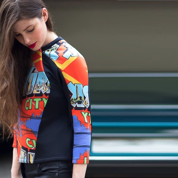 ALICE MCCALL Fast Faster New York City Sweater Jumper Top RRP$295 - Picture 10 of 11